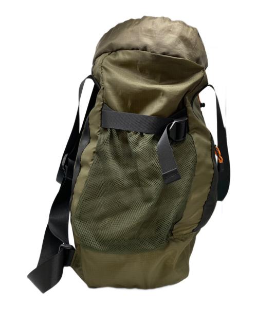 CARIBOU Mountaineering（カリブーマウンテインニアリング）CARIBOU Mountaineering (カリブーマウンテインニアリング) ライト ウェイト バックパック オリーブの古着・服飾アイテム
