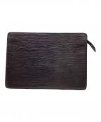 LOUIS VUITTONルイ ヴィトン）の古着「ポシェット・オム」｜ブラック