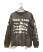 SAINT MICHAELセントマイケル）の古着「LS TEE EYES W.I.H」｜ブラック