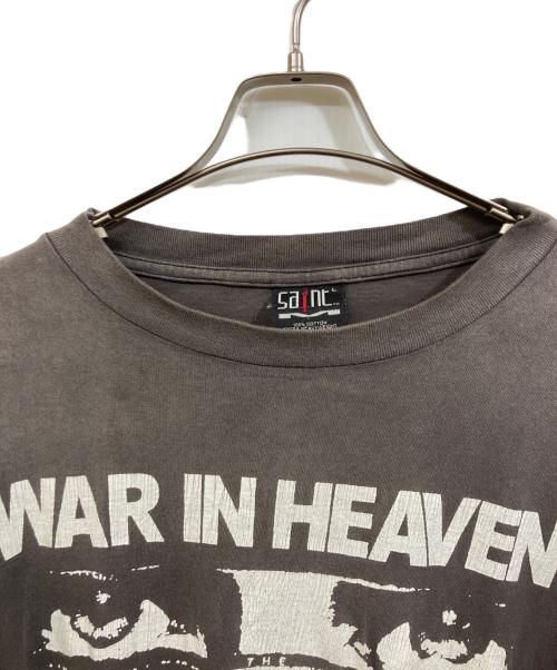 SAINT MICHAEL（セントマイケル）SAINT MICHAEL (セントマイケル) LS TEE EYES W.I.H ブラック サイズ:Lの古着・服飾アイテム