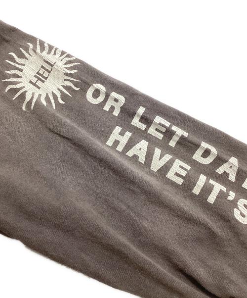 SAINT MICHAEL（セントマイケル）SAINT MICHAEL (セントマイケル) LS TEE EYES W.I.H ブラック サイズ:Lの古着・服飾アイテム