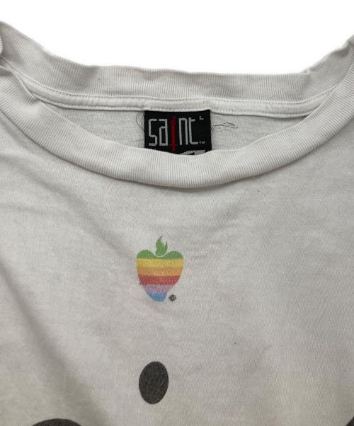 SAINT MICHAEL（セントマイケル）SAINT MICHAEL (セントマイケル) HEART SAINT ホワイト サイズ:Lの古着・服飾アイテム