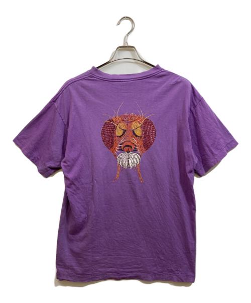 SAINT MICHAEL（セントマイケル）SAINT MICHAEL (セントマイケル) S/S T-SHIRT パープル サイズ:Lの古着・服飾アイテム