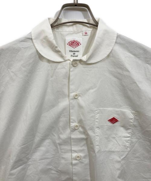 DANTON（ダントン）DANTON (ダントン) 半袖シャツ ホワイト サイズ:36の古着・服飾アイテム