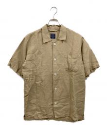 POLO RALPH LAUREN（ポロ・ラルフローレン）の古着「パジャマリネンシャツ」｜ベージュ