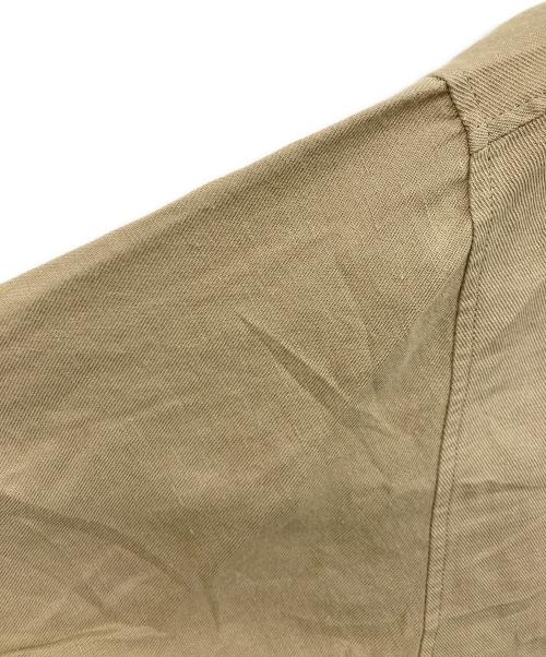 POLO RALPH LAUREN（ポロ・ラルフローレン）POLO RALPH LAUREN (ポロ・ラルフローレン) パジャマリネンシャツ ベージュ サイズ:Sの古着・服飾アイテム