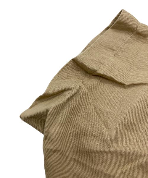 POLO RALPH LAUREN（ポロ・ラルフローレン）POLO RALPH LAUREN (ポロ・ラルフローレン) パジャマリネンシャツ ベージュ サイズ:Sの古着・服飾アイテム