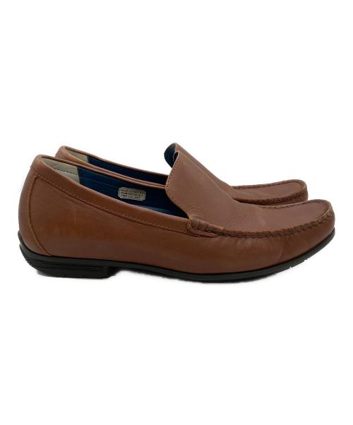 REGAL（リーガル）REGAL (リーガル) スリッポン ブラウン サイズ:25 1/2の古着・服飾アイテム