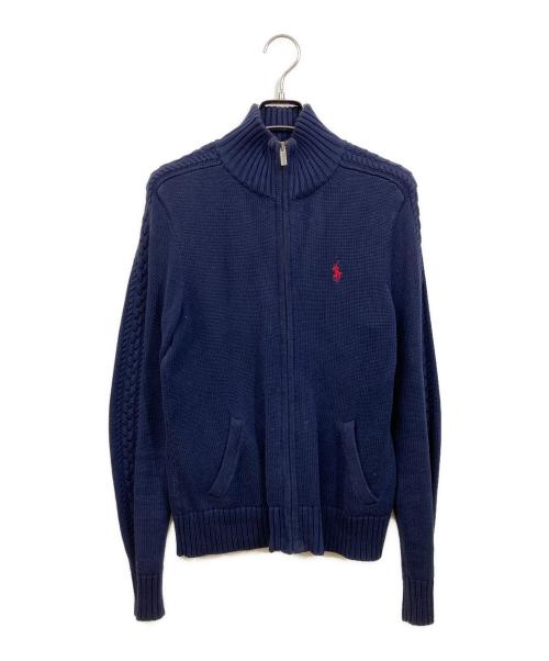 RALPH LAUREN SPORT（ラルフローレン スポーツ）RALPH LAUREN SPORT (ラルフローレン スポーツ) ドライバーズニット ネイビー サイズ:Mの古着・服飾アイテム