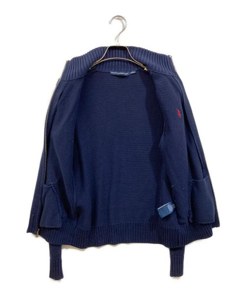 RALPH LAUREN SPORT（ラルフローレン スポーツ）RALPH LAUREN SPORT (ラルフローレン スポーツ) ドライバーズニット ネイビー サイズ:Mの古着・服飾アイテム