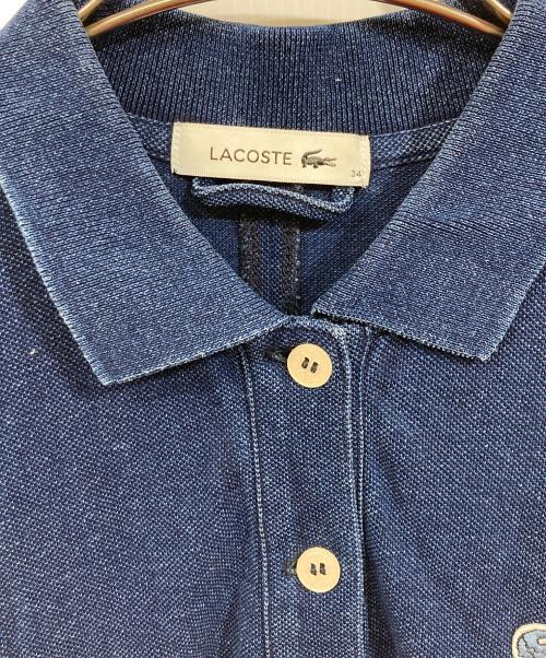 LACOSTE（ラコステ）LACOSTE (ラコステ) ノースリーブ ポロ ワンピース ネイビー サイズ:34の古着・服飾アイテム