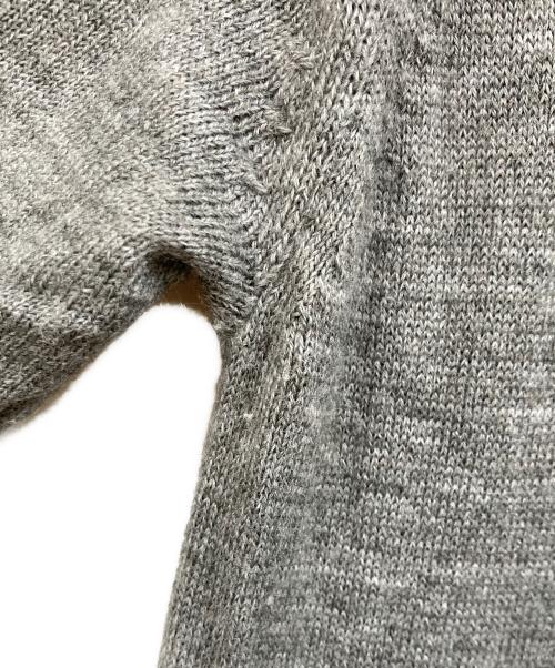 COMME des GARCONS COMME des GARCONS（コムデギャルソン コムデギャルソン）COMME des GARCONS COMME des GARCONS (コムデギャルソン コムデギャルソン) 異素材切り替えシルクワンピース グレー サイズ:Ｓの古着・服飾アイテム