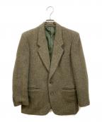 COMME des GARCONS×Harris Tweedコムデギャルソン×ハリスツイード）の古着「ウールテーラードジャケット」｜カーキ