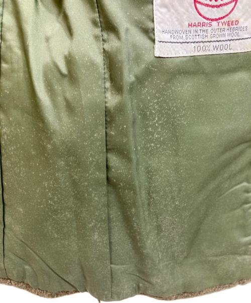 COMME des GARCONS（コムデギャルソン）COMME des GARCONS (コムデギャルソン) Harris Tweed (ハリスツイード) ウールテーラードジャケット カーキ サイズ:採寸を確認くださいの古着・服飾アイテム