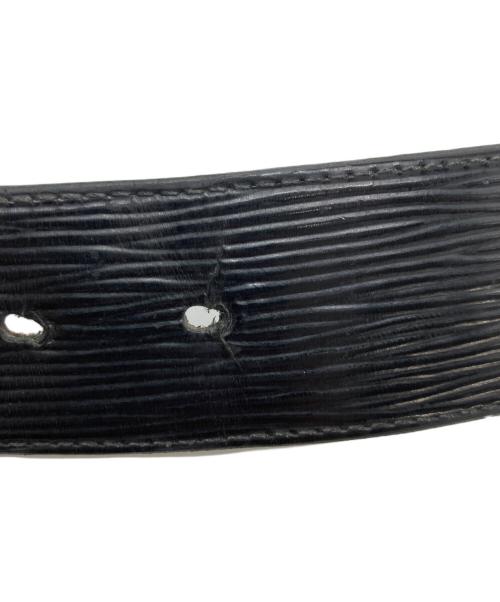 LOUIS VUITTON（ルイ ヴィトン）LOUIS VUITTON (ルイ ヴィトン) エピ サンチュールLVイニシャル ブラックの古着・服飾アイテム