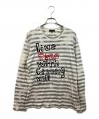 COMME des GARCONS HOMME PLUSコムデギャルソンオムプリュス）の古着「長袖Tシャツ」｜ホワイト
