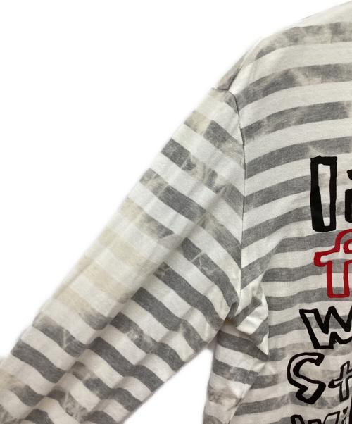COMME des GARCONS HOMME PLUS（コムデギャルソンオムプリュス）COMME des GARCONS HOMME PLUS (コムデギャルソンオムプリュス) 長袖Tシャツ ホワイト サイズ:SIZE Sの古着・服飾アイテム