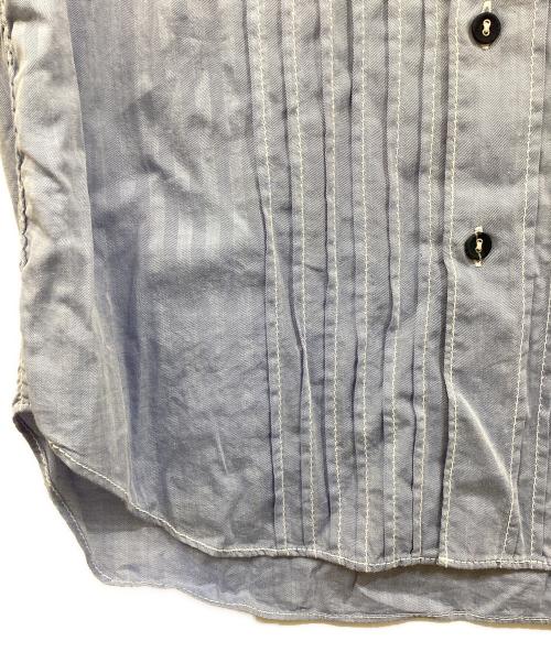 COMME des GARCONS HOMME（コムデギャルソン オム）COMME des GARCONS HOMME (コムデギャルソン オム) 切り替えシャツ スカイブルー サイズ:SIZE XSの古着・服飾アイテム