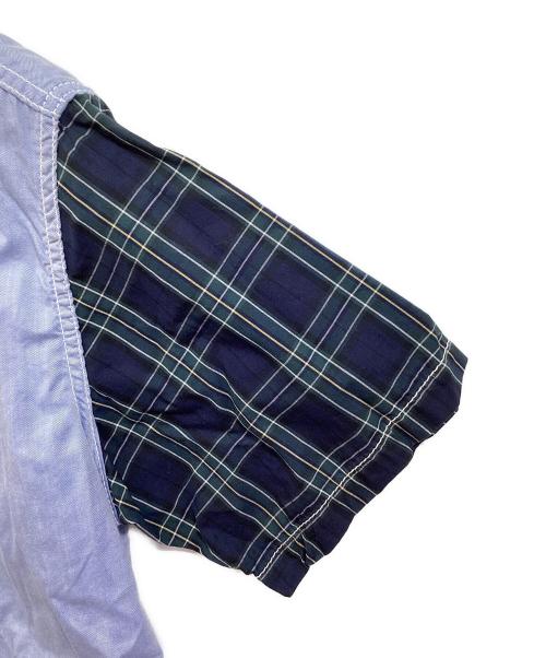 COMME des GARCONS HOMME（コムデギャルソン オム）COMME des GARCONS HOMME (コムデギャルソン オム) 切り替えシャツ スカイブルー サイズ:SIZE XSの古着・服飾アイテム