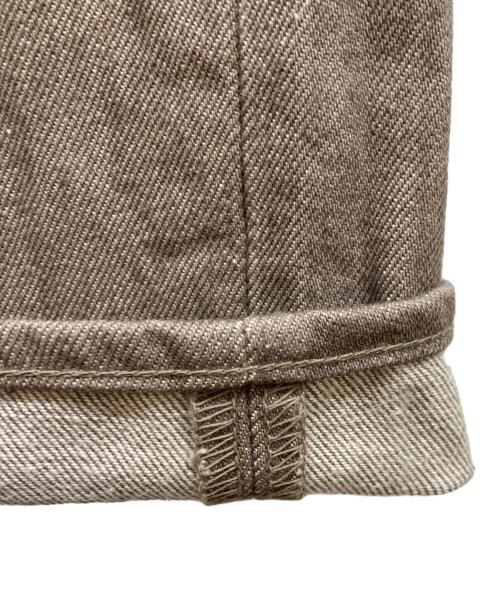 AURALEE（オーラリー）AURALEE (オーラリー) HARD TWIST BROWN DENIM 5P PANTS ブラウン サイズ:63.5cm (W25)の古着・服飾アイテム