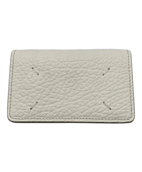 Maison Margiela（メゾンマルジェラ）Maison Margiela (メゾンマルジェラ) カードケース ホワイトの古着・服飾アイテム