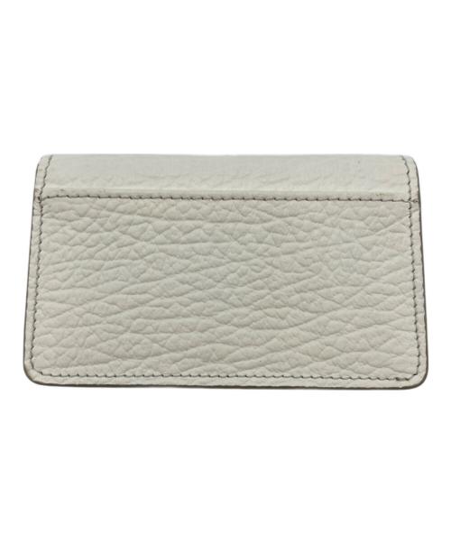 Maison Margiela（メゾンマルジェラ）Maison Margiela (メゾンマルジェラ) カードケース ホワイトの古着・服飾アイテム