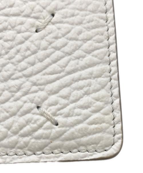 Maison Margiela（メゾンマルジェラ）Maison Margiela (メゾンマルジェラ) カードケース ホワイトの古着・服飾アイテム