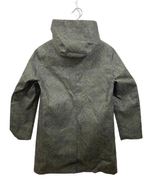 MACKINTOSH（マッキントッシュ）MACKINTOSH (マッキントッシュ) カモフラ柄ゴム引きコート ブラック サイズ:38の古着・服飾アイテム