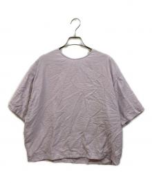 kurashi&trips publishing（クラシアンドトリップス パブリッシング）の古着「きれい色のTシャツブラウス」｜パープル