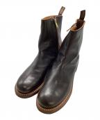 ROLLING DUB TRIOローリングダブトリオ）の古着「レザーブーツ」｜ブラック