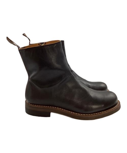 ROLLING DUB TRIO（ローリングダブトリオ）ROLLING DUB TRIO (ローリングダブトリオ) レザーブーツ ブラック サイズ:27ｃｍの古着・服飾アイテム