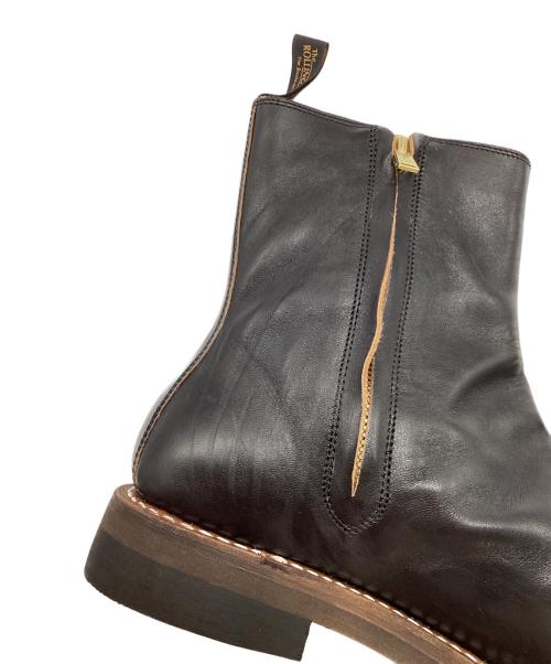 ROLLING DUB TRIO（ローリングダブトリオ）ROLLING DUB TRIO (ローリングダブトリオ) レザーブーツ ブラック サイズ:27ｃｍの古着・服飾アイテム