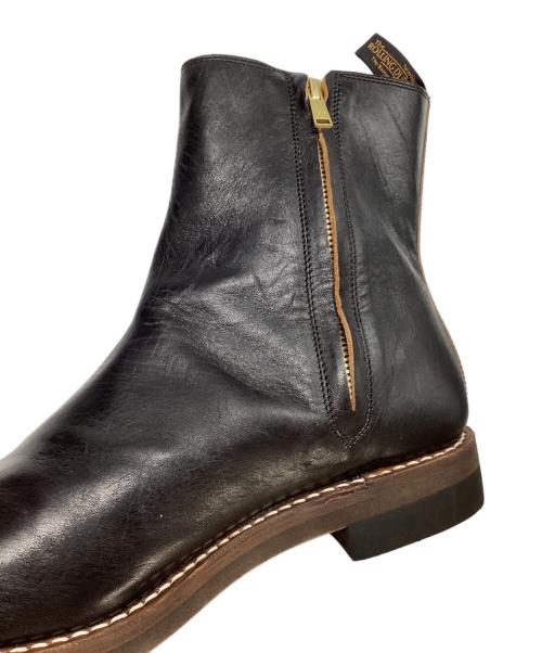 ROLLING DUB TRIO（ローリングダブトリオ）ROLLING DUB TRIO (ローリングダブトリオ) レザーブーツ ブラック サイズ:27ｃｍの古着・服飾アイテム