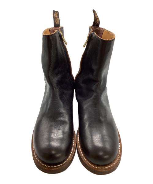 ROLLING DUB TRIO（ローリングダブトリオ）ROLLING DUB TRIO (ローリングダブトリオ) レザーブーツ ブラック サイズ:27ｃｍの古着・服飾アイテム