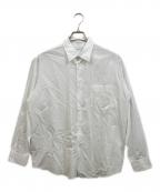 Graphpaperグラフペーパー）の古着「Broad Regular Collar Shirt」｜ホワイト