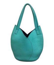 NAOTO SATOH（ナオトサトー）の古着「ショルダーバッグ」｜エメラルドグリーン