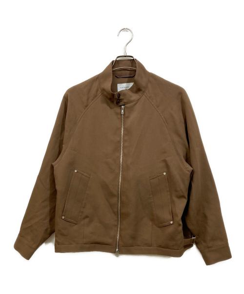 TOMORROW LAND（トゥモローランド）TOMORROW LAND (トゥモローランド) レーヨンポリエステル ショートブルゾン ブラウン サイズ:SIZE Sの古着・服飾アイテム