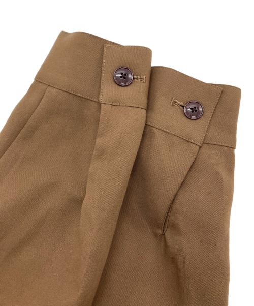 TOMORROW LAND（トゥモローランド）TOMORROW LAND (トゥモローランド) レーヨンポリエステル ショートブルゾン ブラウン サイズ:SIZE Sの古着・服飾アイテム