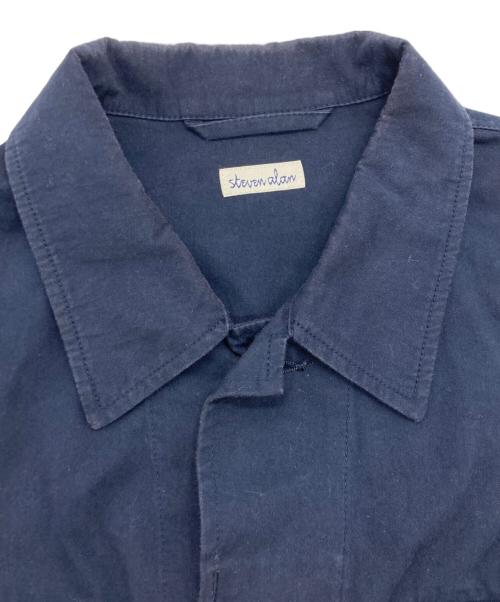 STEVEN ALAN（スティーブンアラン）STEVEN ALAN (スティーブンアラン) NDM TWILL WIDE BDU JACKET ネイビー サイズ:SIZE Sの古着・服飾アイテム