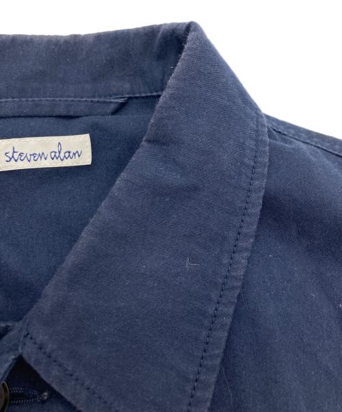 STEVEN ALAN（スティーブンアラン）STEVEN ALAN (スティーブンアラン) NDM TWILL WIDE BDU JACKET ネイビー サイズ:SIZE Sの古着・服飾アイテム