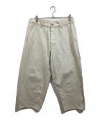 Maison Margielaメゾンマルジェラ）の古着「ワイドペインターパンツ」｜ベージュ