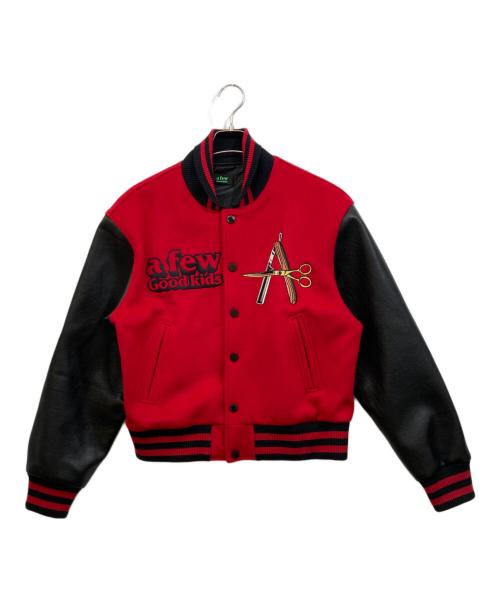 A FEW GOOD KIDS（アフューグッドキッズ）A FEW GOOD KIDS (アフューグッドキッズ) スタジャン レッド サイズ:SIZE Lの古着・服飾アイテム