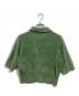 H BEAUTY&YOUTH (エイチ ビューティー&ユース) モールヤーンニットポロシャツ グリーン サイズ:Free：5000円