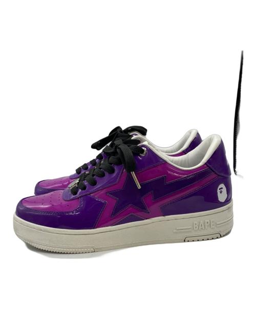 A BATHING APE（アベイシングエイプ）A BATHING APE (ア ベイシング エイプ) スニーカー パープル サイズ:27cmの古着・服飾アイテム