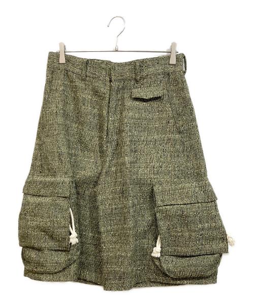 PARANOID（パラノイド）PARANOID (パラノイド) カーゴショートパンツ カーキ サイズ:Mの古着・服飾アイテム