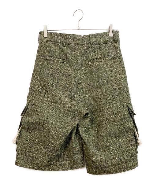 PARANOID（パラノイド）PARANOID (パラノイド) カーゴショートパンツ カーキ サイズ:Mの古着・服飾アイテム
