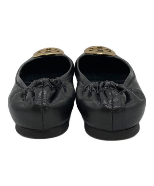 TORY BURCH（トリーバーチ）TORY BURCH (トリーバーチ) フラットシューズ ブラック サイズ:SIZE 6Mの古着・服飾アイテム