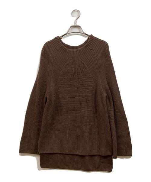 BATONER（バトナ―）BATONER (バトナ―) シグネーチャーボトルネック ブラウン サイズ:1の古着・服飾アイテム