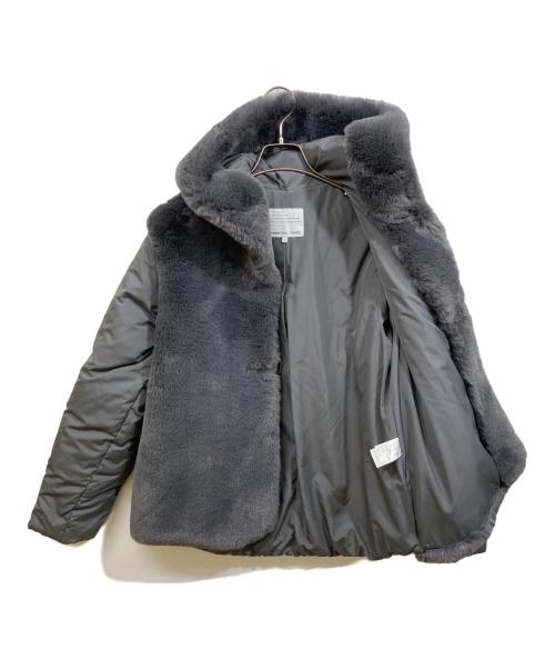 MARECHAL TERRE（マルシャルテル）MARECHAL TERRE (マルシャルテル) ファー×ダウンフーディーブルゾン グレー サイズ:2の古着・服飾アイテム