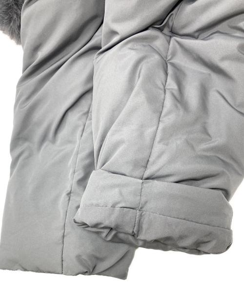 MARECHAL TERRE（マルシャルテル）MARECHAL TERRE (マルシャルテル) ファー×ダウンフーディーブルゾン グレー サイズ:2の古着・服飾アイテム